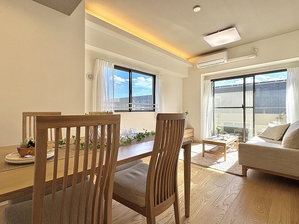 エクラン西蒲田_リビングダイニングキッチンの写真6