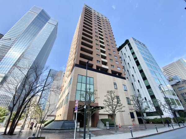 グランスイート虎ノ門 外観 左から