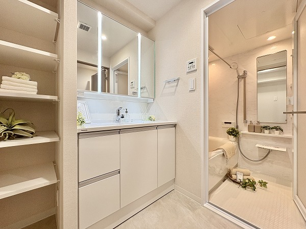 三井馬事公苑南ハイツ_パウダールームの写真