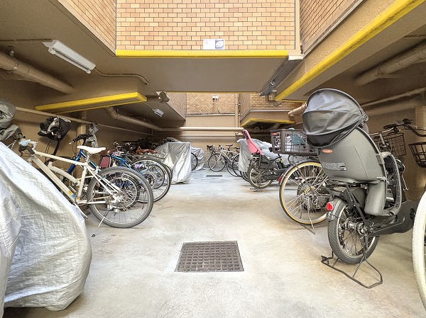 ライオンズマンション松原第2 駐輪場・バイク置き場
