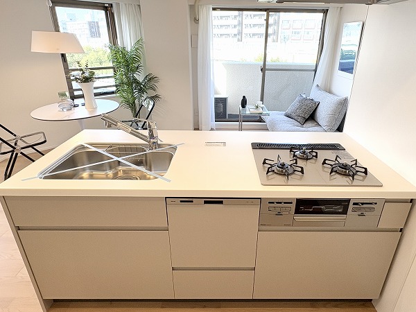 ルセージュ初台_お洒落なキッチンの写真