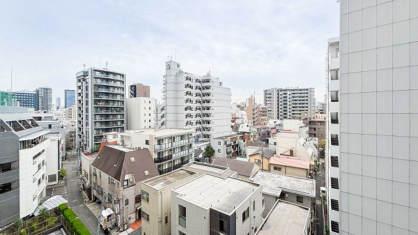 パークハウス文京関口_バルコニーからの眺望の写真