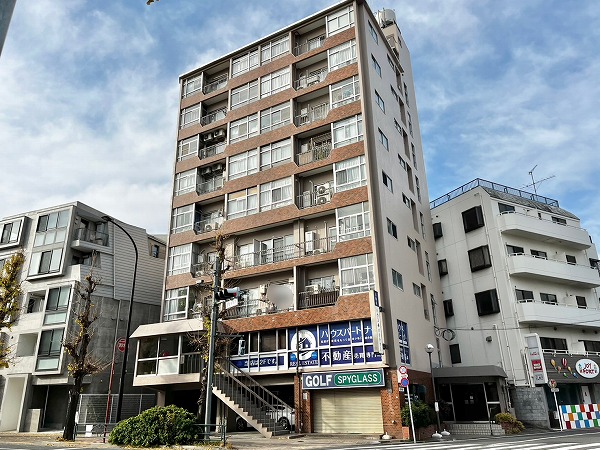 碑文谷寿マンション　外観1