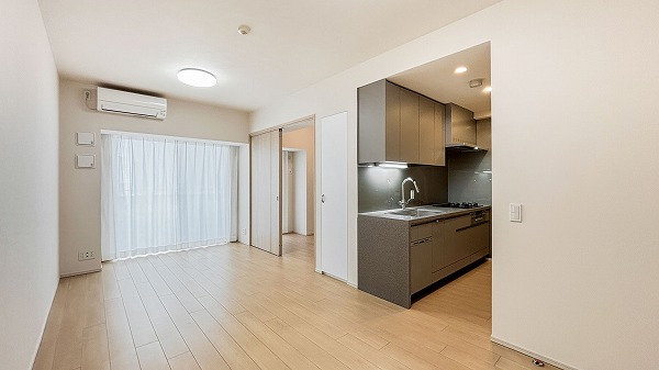 パークハウス文京関口_リビングダイニングの写真1