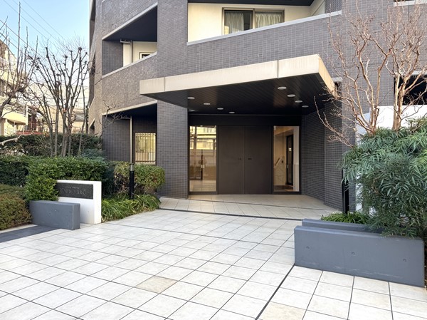 レクセル大森ラウンドアーク アプローチ