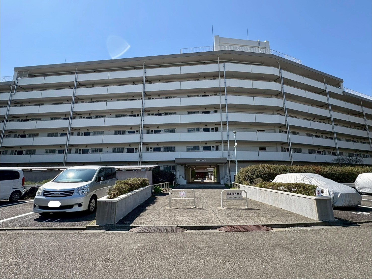 給田南住宅1号棟_外観の写真