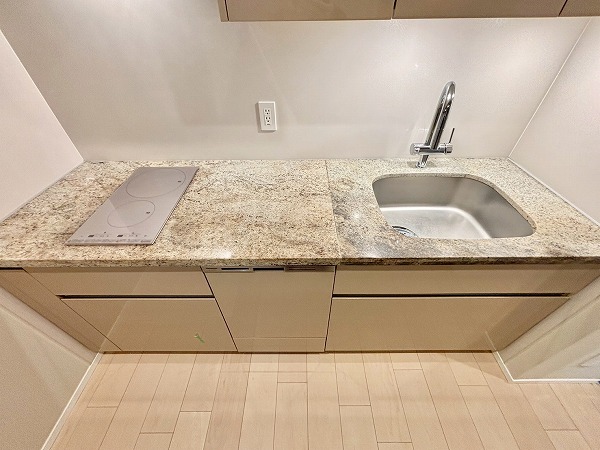 プレミスト赤坂檜町公園_広いキッチンの写真