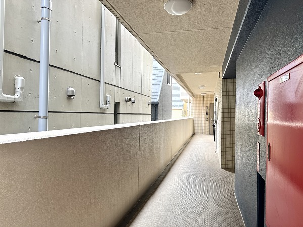 ライフレビュー久が原　外廊下