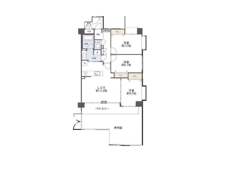 クレッセント尾山台3