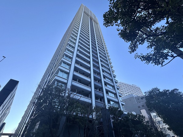 クレストプライムタワー芝　外観　斜め