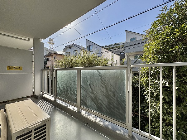 上野毛リッツハウス_南西向きバルコニーの写真