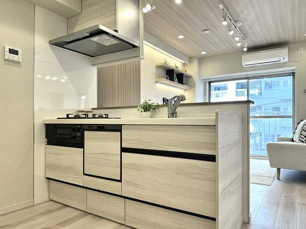 キョウエイハイツ田町_システムキッチンの写真