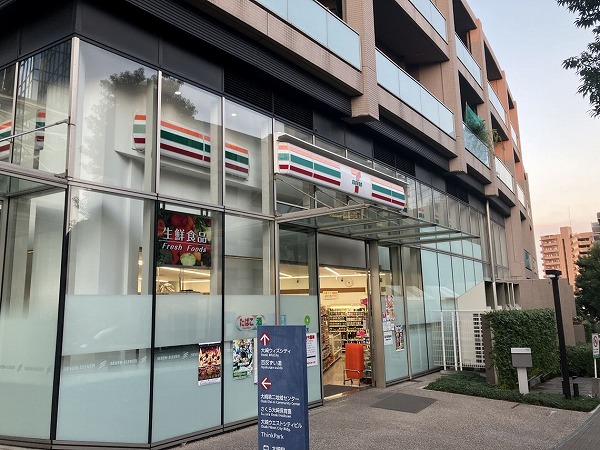 大崎ウエストシティタワーズE棟1Fセブンイレブン